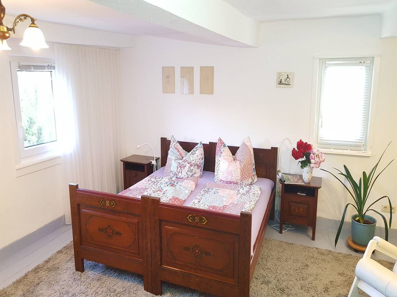 Charming holiday home with natural garden in Kaltennordheim-Thuringia in Unterweid, Rhön