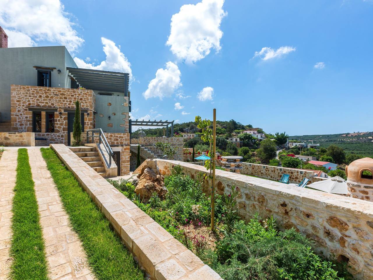 In Achlades mit Privatem Pool in Rethymno und Umgebung