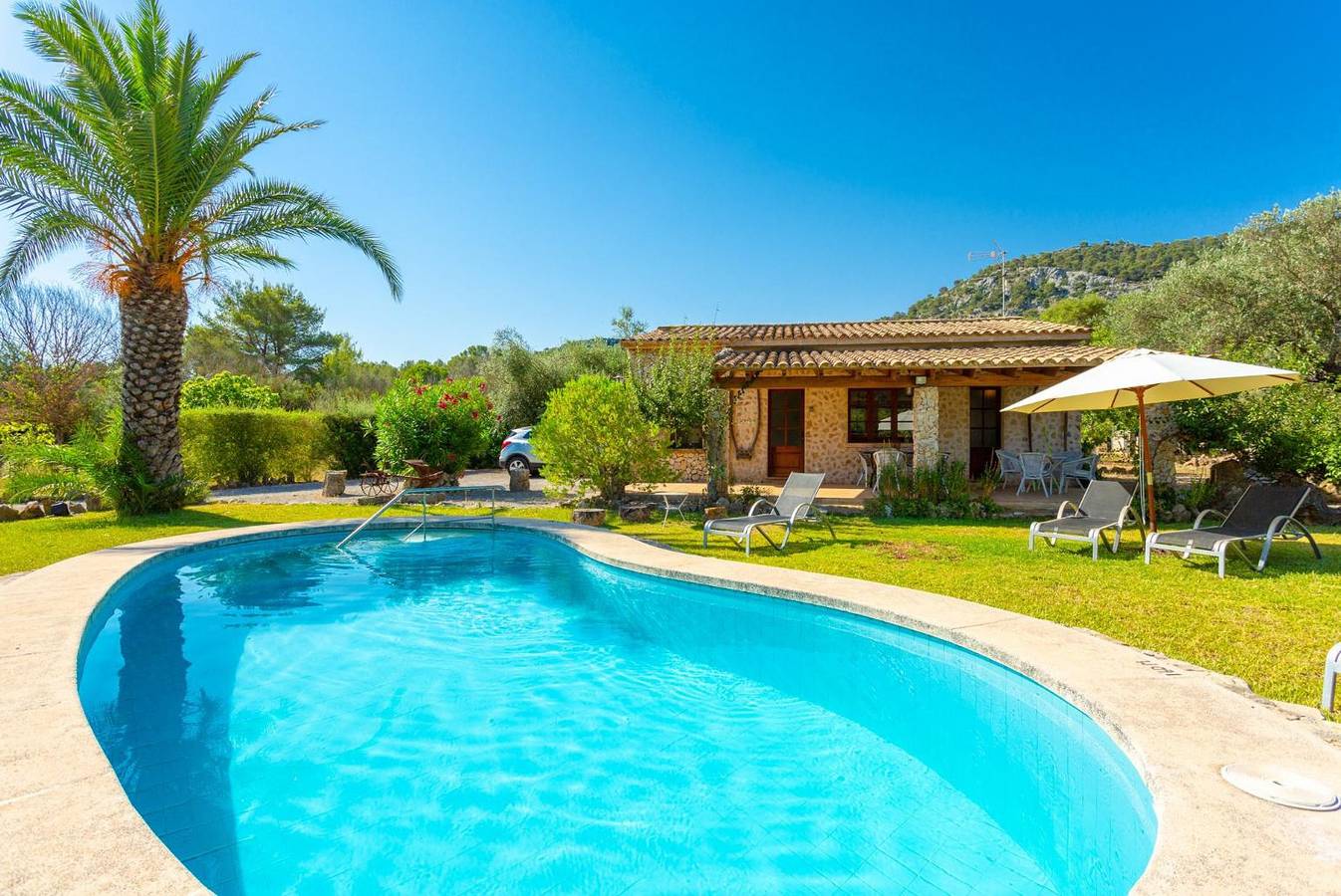 Can Llobera Private Pool, A/C, Wifi in Vall de Colonya, Pollença