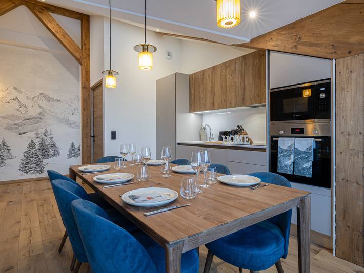 Gîte pour 6 personnes, avec terrasse dans Courchevel 1650 (Moriond) - 4