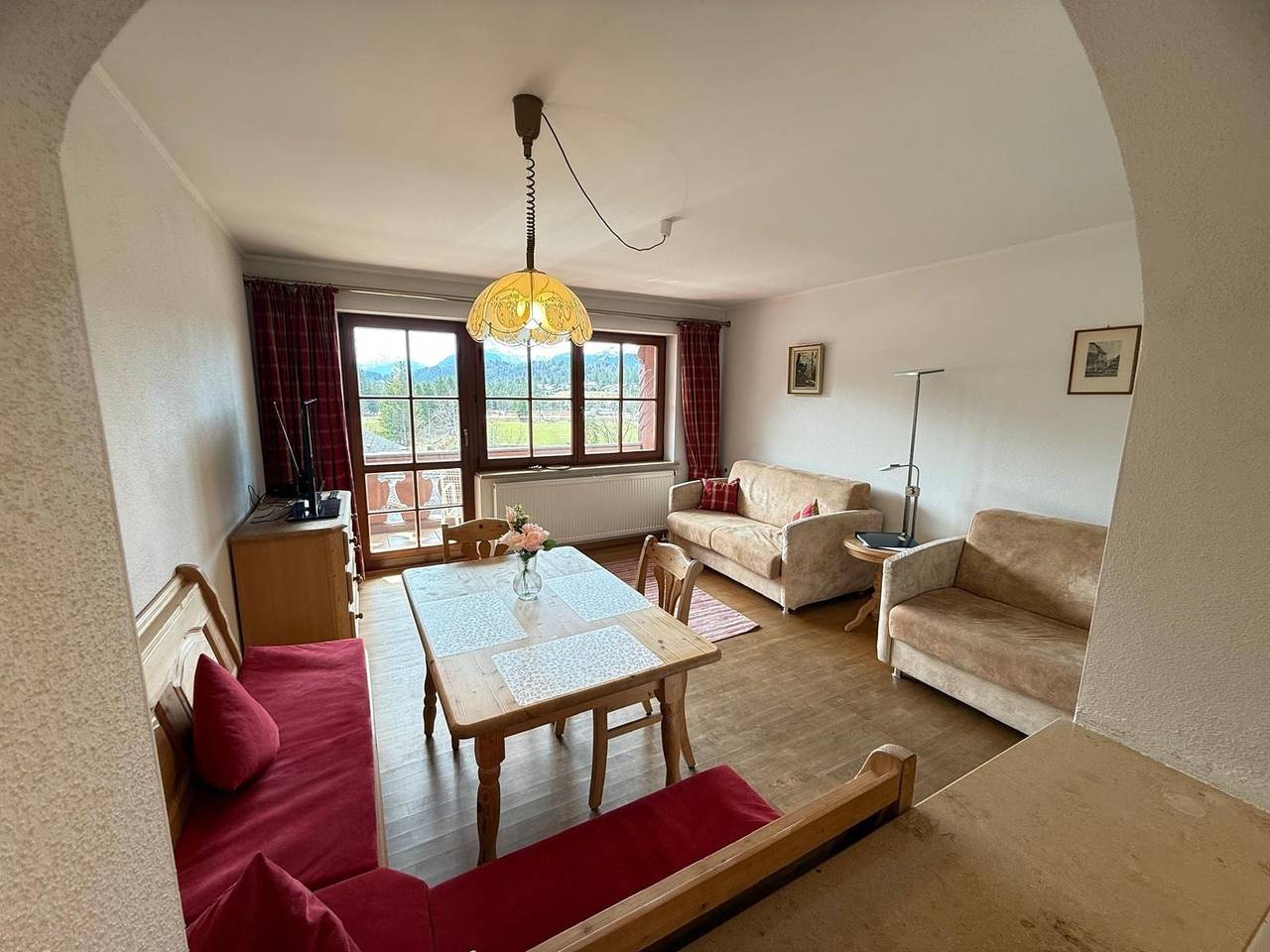 Ganze Ferienwohnung, Abendsonne in Krün, Bayerische Alpen