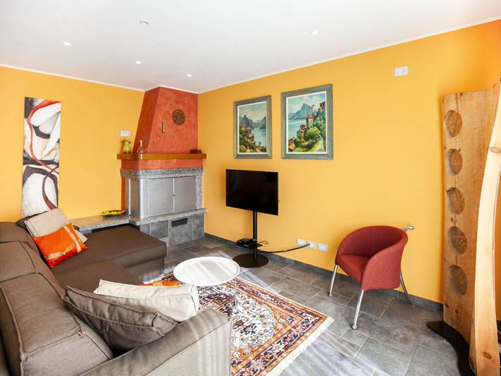 Ferienwohnung für 3 Personen, mit Balkon und Garten sowie Seeblick am Luganersee - 4