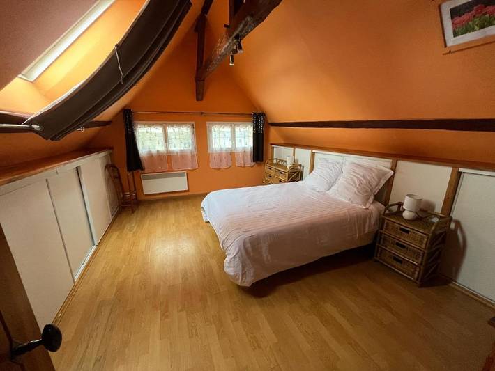 Gîte pour 4 personnes, avec terrasse à Froberville