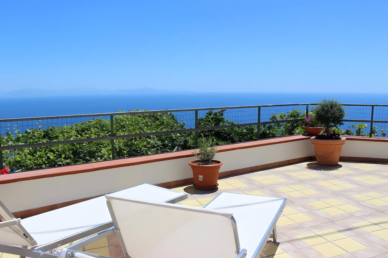 Ferienhaus 'La Volta Amalfi Coast' mit Meerblick, Wlan und Klimaanlage in San Michele (Salerno), Amalfiküste