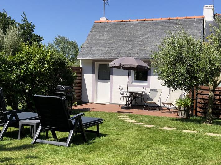 Cottage 'Kêr Didrouz' avec terrasse privée, jardin privé et Wi-Fi in Le Palais, Côte des Mégalithes
