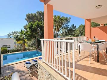 Villa in Cala Poncet, Alcúdia für 6 