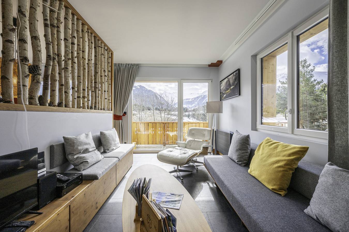 Chalet "Près Du Mélèze" met Uitzicht op de Bergen, Gedeelde Tuin en Wi-Fi in Bramans, Saint-Jean-de-Maurienne regio