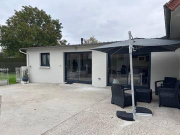 Location de vacances pour 4 personnes, avec jardin à Mareuil-Caubert