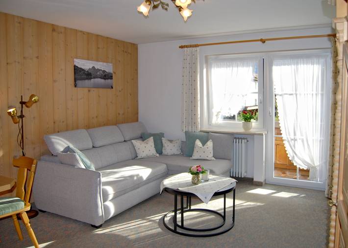 Ferienwohnung für 2 Personen, mit Balkon in Oberstdorf