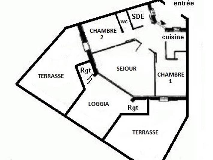 Location de vacances pour 6 personnes, avec terrasse dans Plage du Village (Le Barcares) - 3