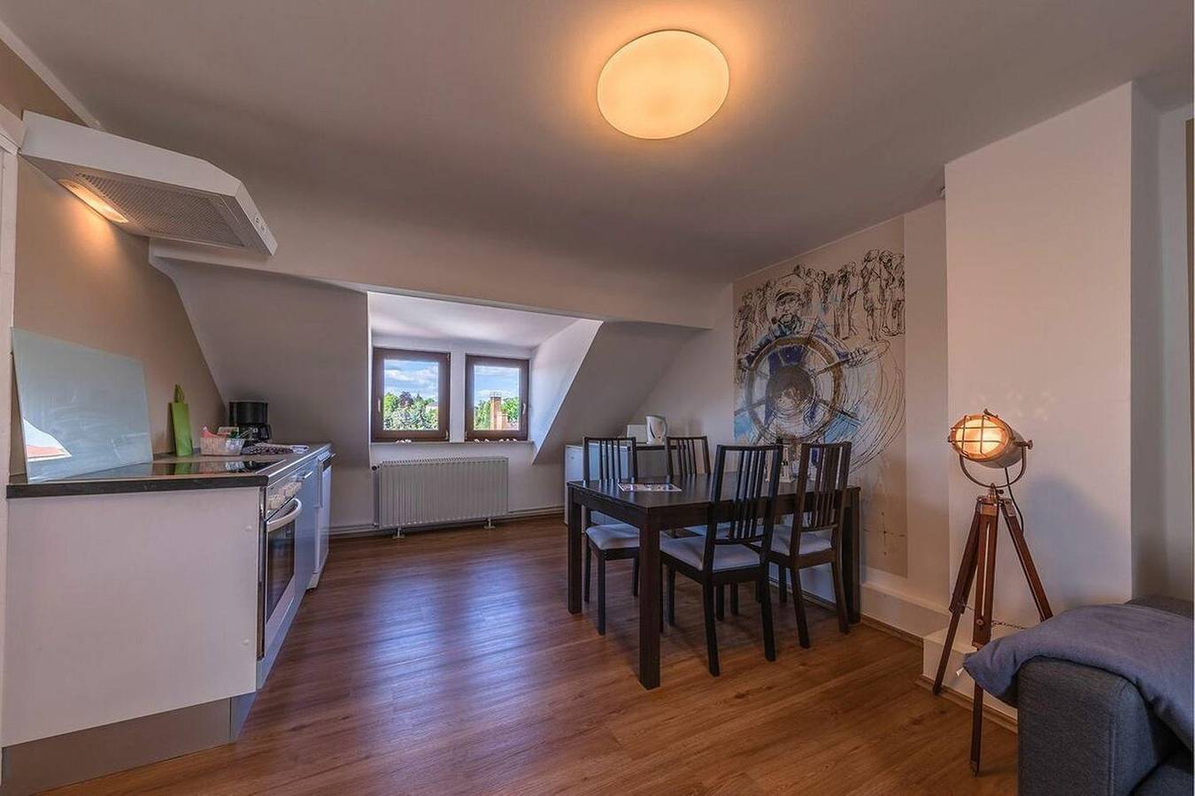 Ganze Wohnung, Hafenhaus Kapitänsdeck in Waren (Müritz), Müritz