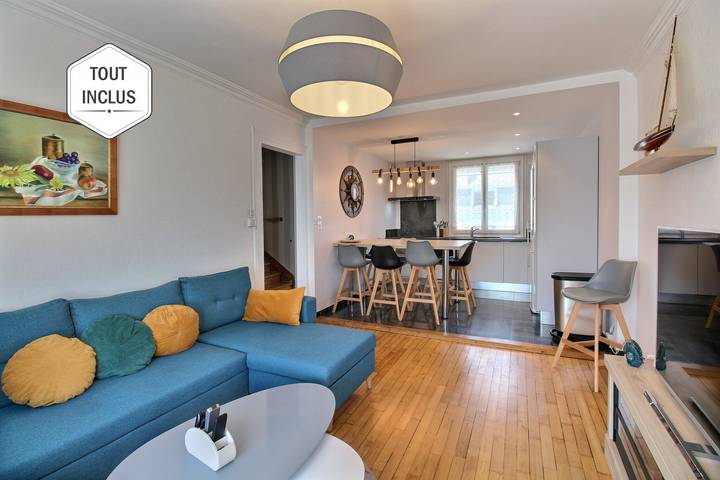 Gîte für 6 Personen, mit Terrasse und Garten