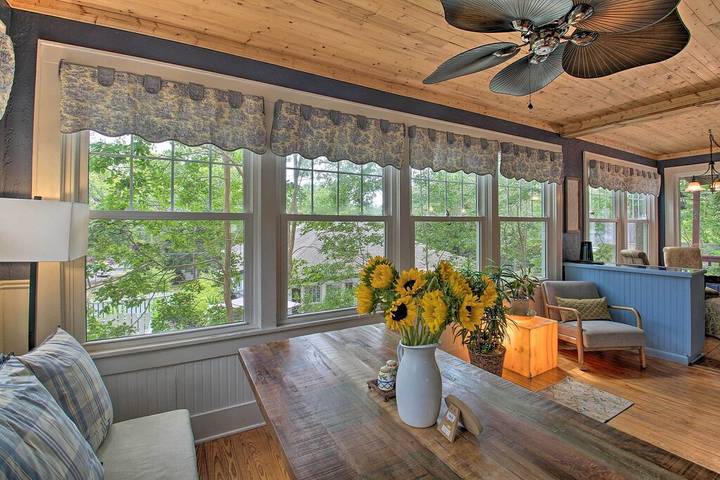 Vacation rental for 6 people, with yard and terrace in Hot Springs