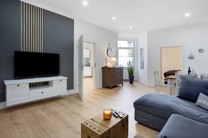 Ferienwohnung für 5 Personen, mit Balkon in Wilhelmshaven