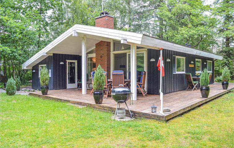 Ferienhaus für 6 Personen mit Terrasse in Udsholt Strand, Kattegat Küste