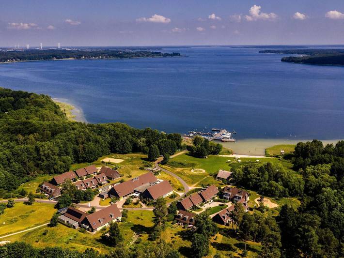 Ferienwohnung für 4 Personen, mit Pool und Sauna sowie Terrasse, kinderfreundlich in Ganzlin