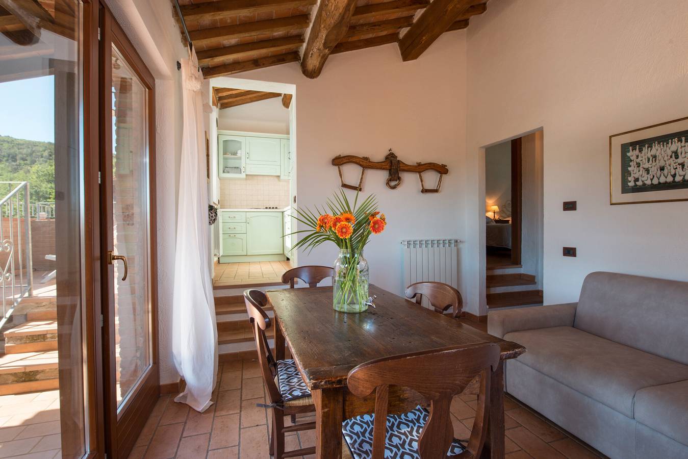 Entire apartment, 'Trilocale 4' with panoramic pool, garden, private terrace and Wi-Fi in Grosseto Province