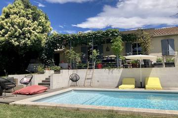 Location de vacances pour 6 personnes, avec jardin et terrasse, animaux acceptés à Fuveau