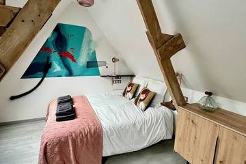 Gîte pour 4 personnes à La Madelaine-sous-Montreuil