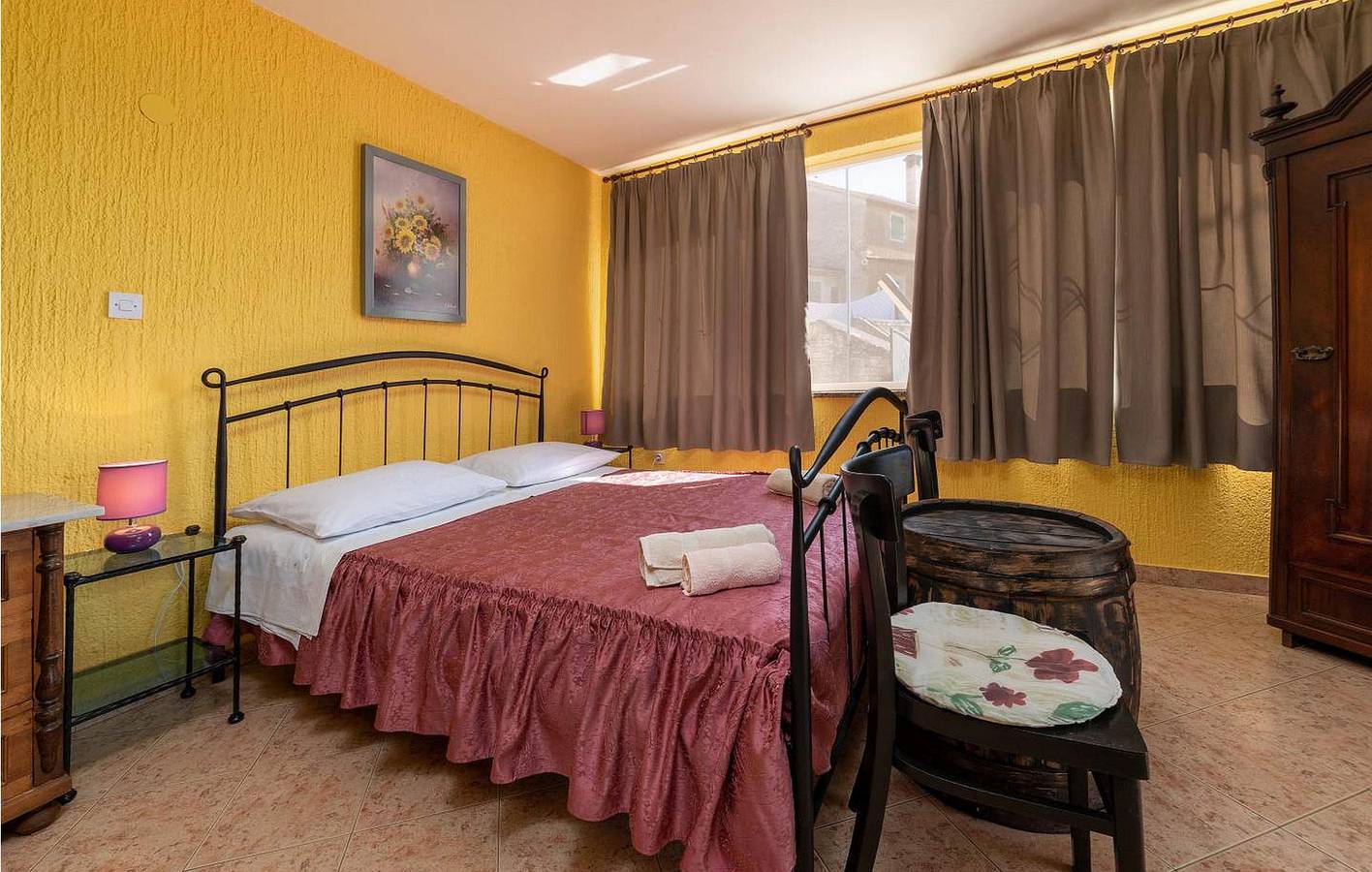 Gemütliche 2-Zimmer-Wohnung mit Pool, Terrasse und WLAN – 500 m vom Zentrum von Anzici entfernt in Anzici, Zentralistrien