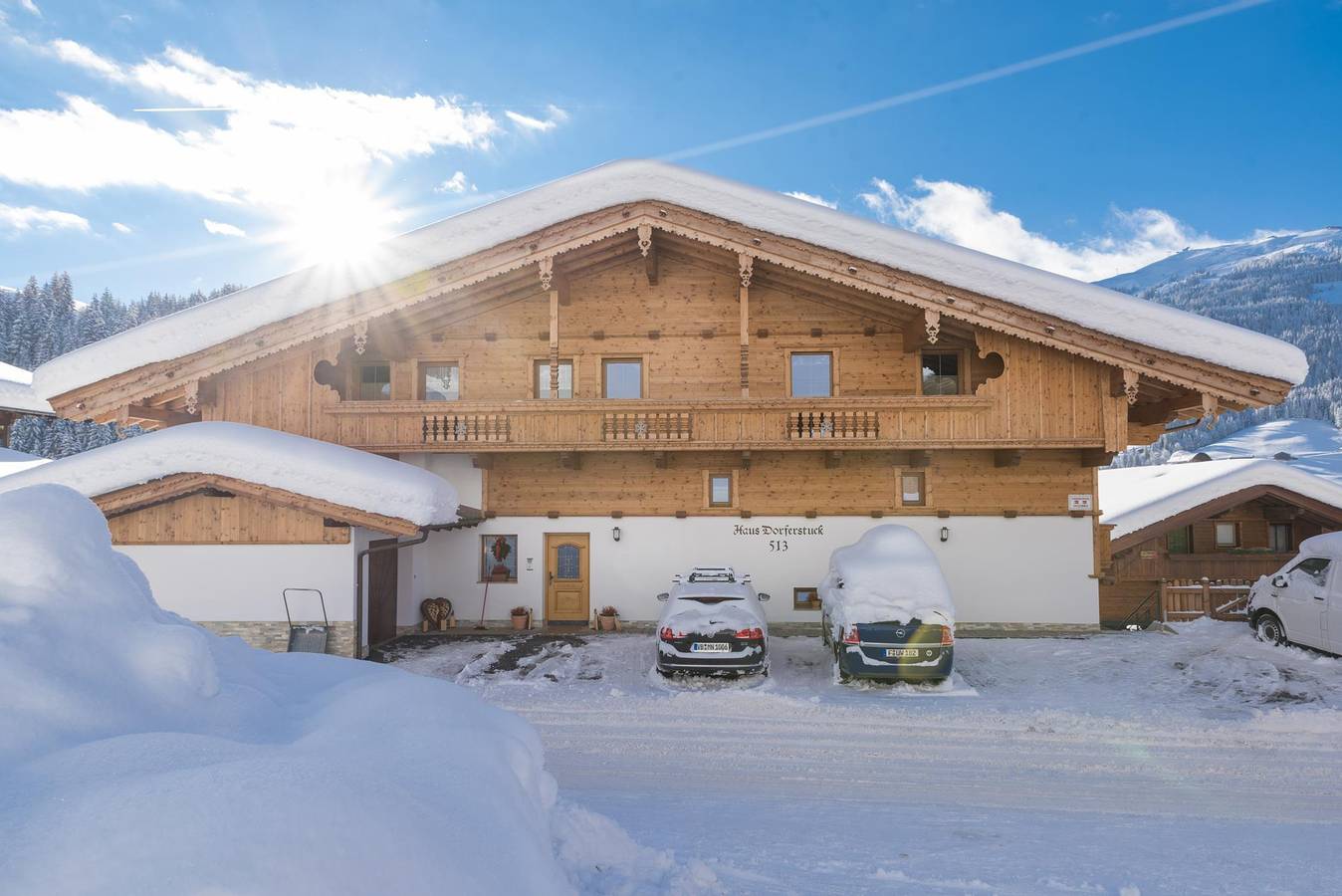 Ganze Ferienwohnung, Appartement 1 in Alpbach, Kaisergebirge