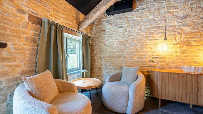 Location de vacances pour 3 personnes, avec jacuzzi ainsi que sauna et terrasse, animaux acceptés dans Virton - 4