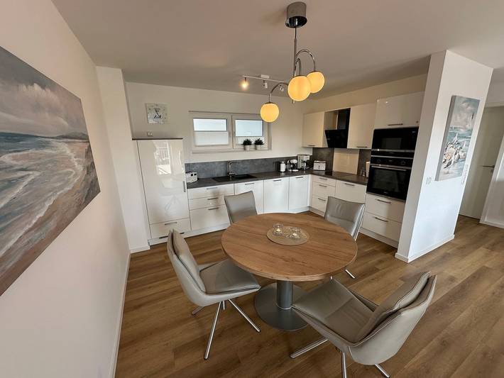 Ferienwohnung für 4 Personen, mit Sauna und Balkon sowie Ausblick in Schillig - 4