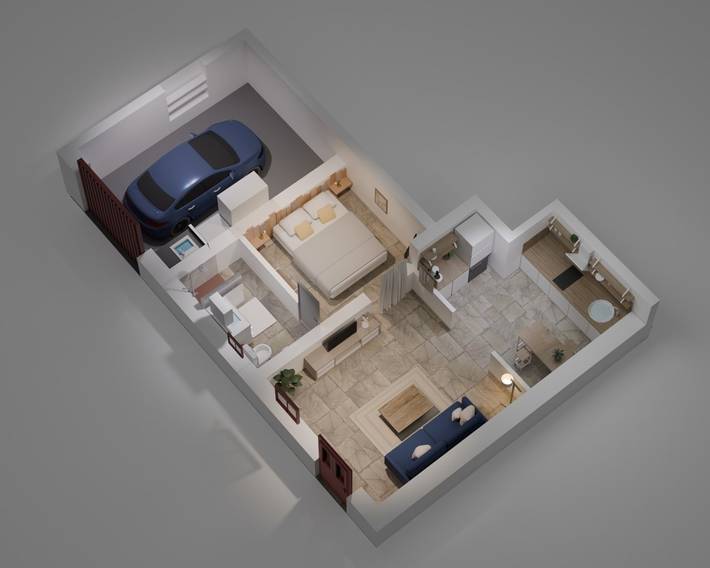 Appartement de vacances pour 2 personnes dans Occitanie - 2