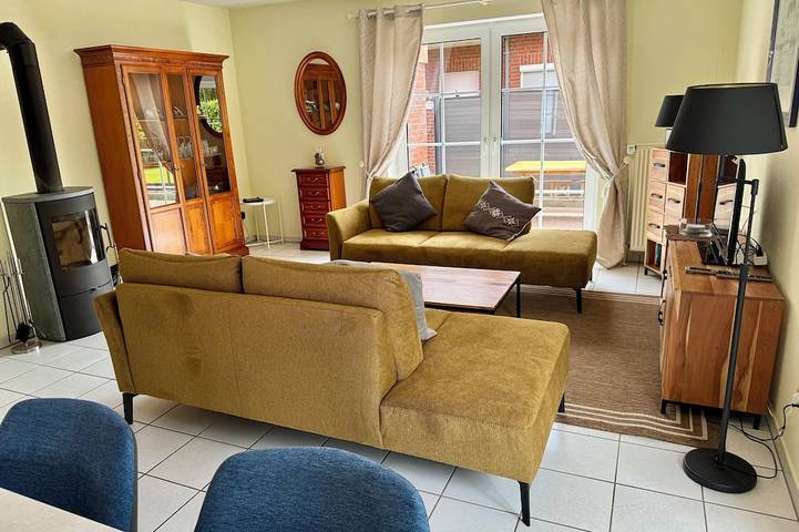 Ferienhaus für 4 Personen, mit Sauna und Terrasse sowie Garten in Norden-Norddeich