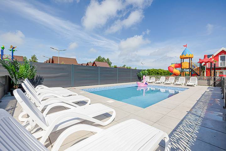 Chalet pour 8 personnes, avec terrasse en Pologne - 2