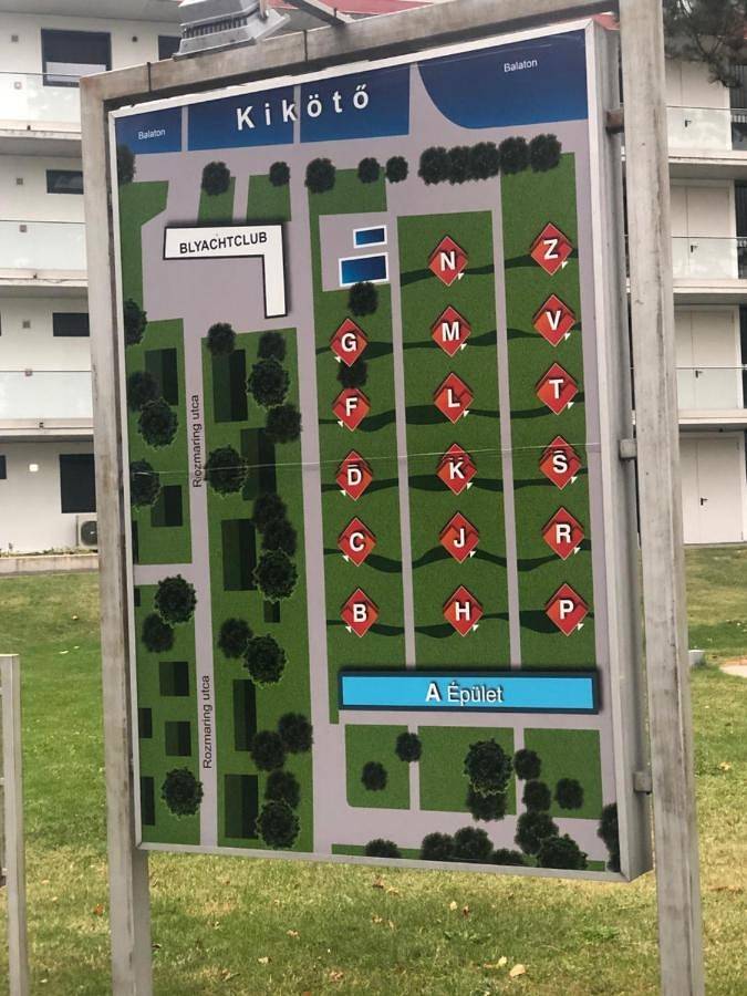 Bavaria Club Apartman in Balatonlelle, Plattensee Südufer