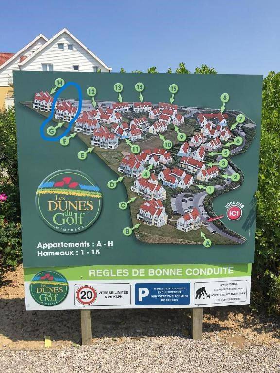 Gîte pour 8 personnes, avec terrasse et vue dans Golf de Wimereux - 4