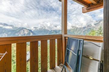 Gîte pour 4 personnes, avec balcon, animaux acceptés dans L'Alpe d'Huez