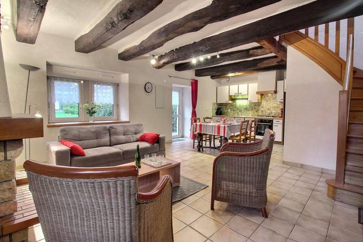 Gîte pour 5 personnes, avec Terrasse et Jardin dans Plage Pen Boc H Arradon