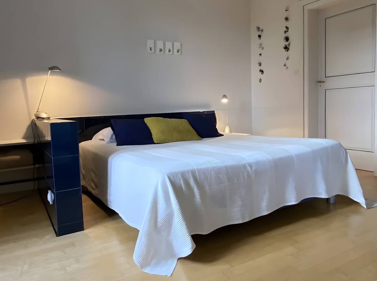Guest Room 'La Chambre Bleue' with Mountain View, Shared Terrace and Wi-Fi in Turckheim, Colmar region