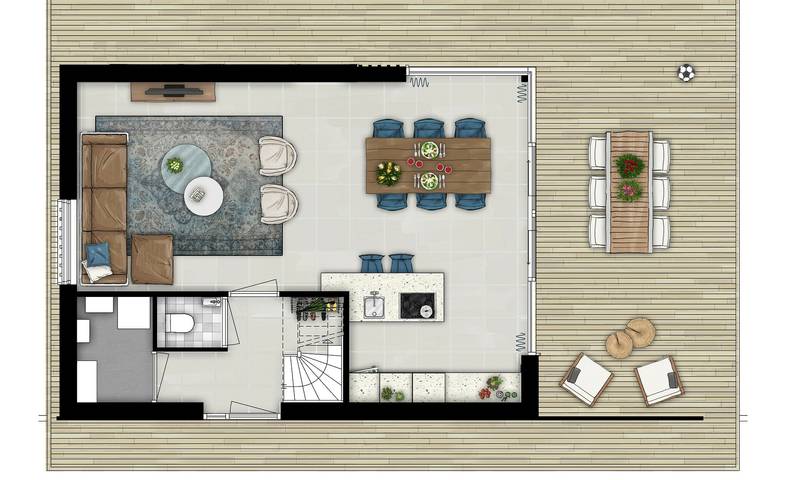 Ferienhaus für 6 Personen in Ouddorp - 2