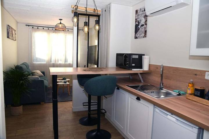Appartement de vacances pour 2 personnes, avec Terrasse et Jardin