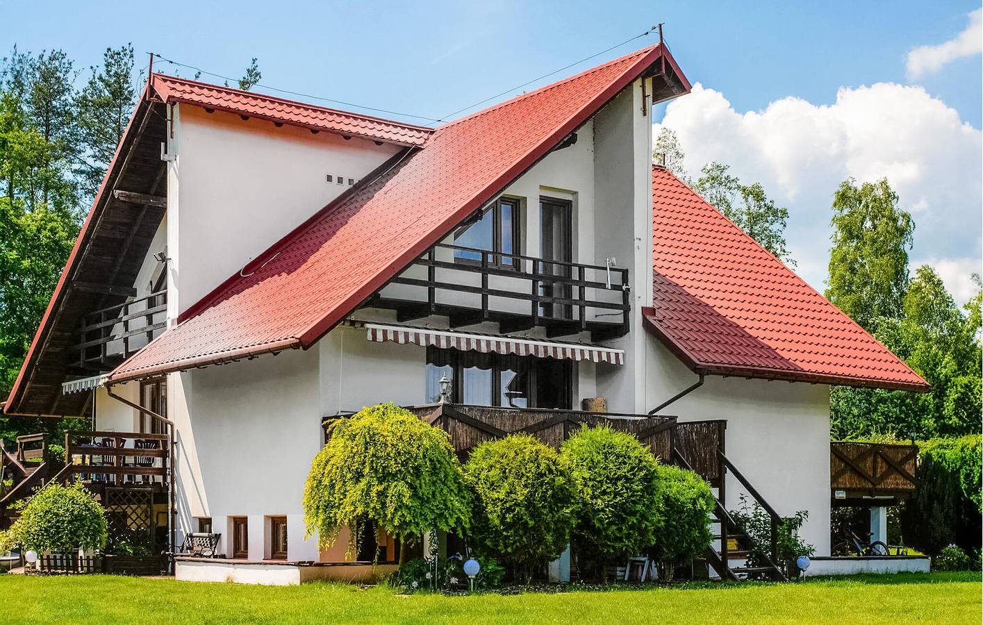 Ganze Ferienwohnung, Ferienwohnung für 5 Personen mit Terrasse in powiat kartuski