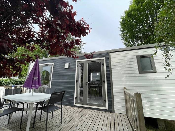 Mobil home pour 4 personnes, avec bassin pour enfant et sauna dans Raguénez - 4