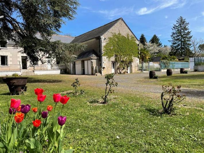 Gîte pour 4 personnes, avec jardin ainsi que piscine et jacuzzi à Chisseaux - 4
