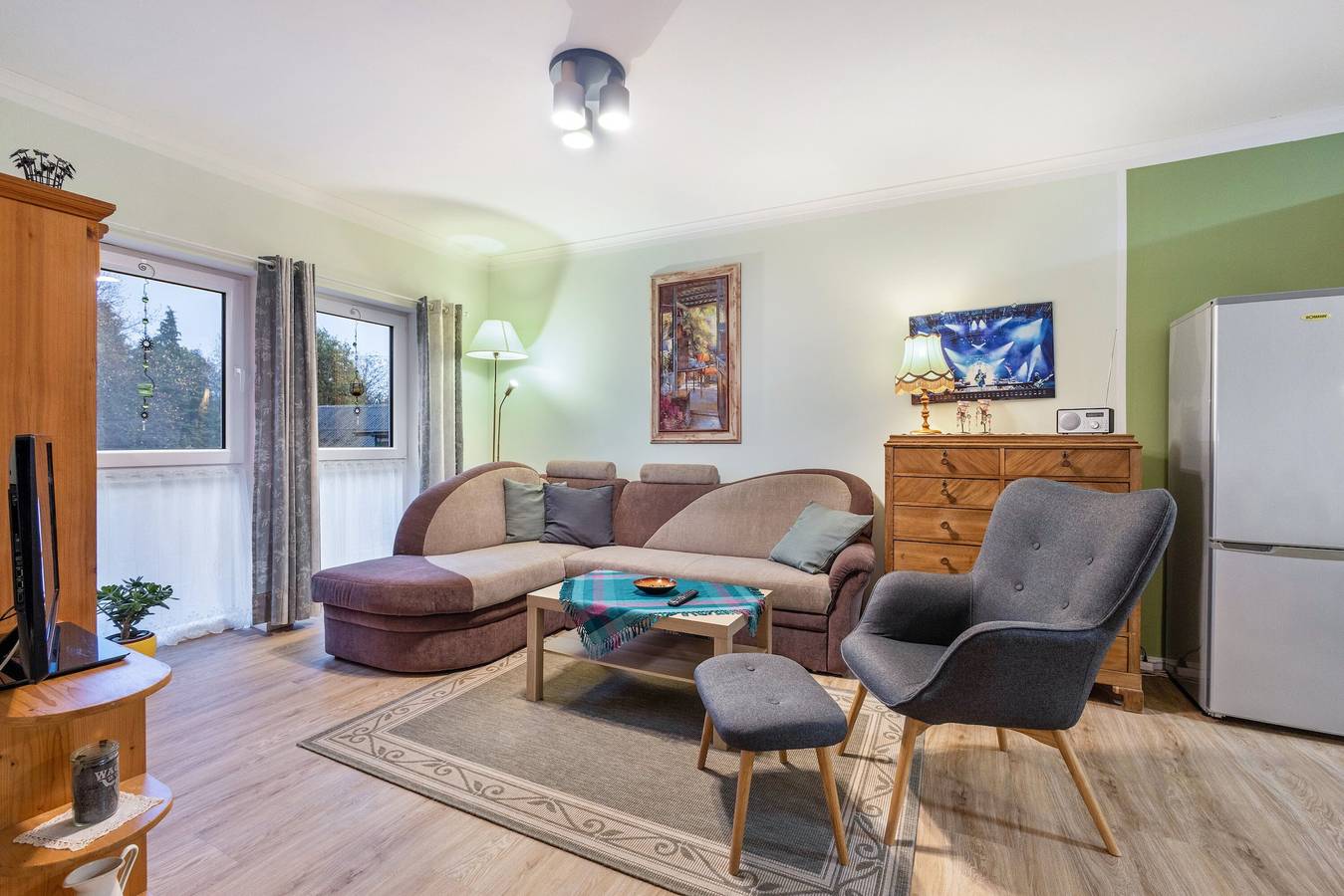 Ganze Wohnung, Apartment 'Im Obergeschoss' mit Balkon und Wlan in Bokelrehm, Kreis Steinburg