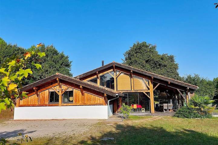 Maison de vacances pour 12 personnes, avec jacuzzi et jardin à Vielle-Saint-Girons