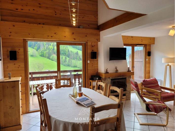 Chalet pour 6 personnes, avec balcon à Le Grand-Bornand
