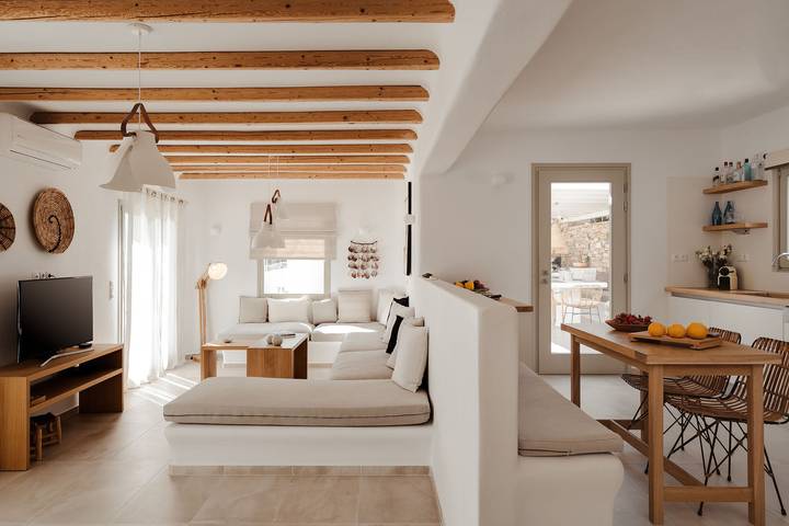 Villa pour 8 personnes, avec jardin ainsi que terrasse et jacuzzi dans Naxos - 2