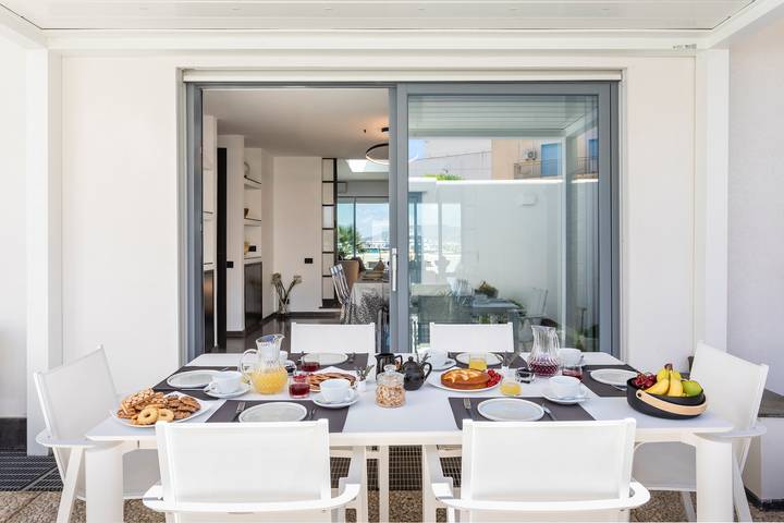 Villa für 8 Personen mit Terrasse in Favignana Stadt, Favignana