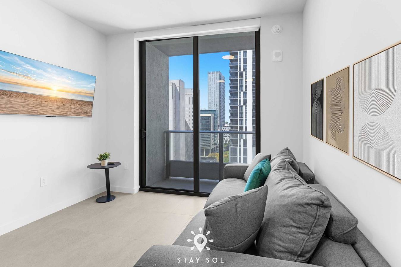 Apartamento inteiro, Rooftop Sunsets in Modern 1Br in Downtown in Miami, Flórida