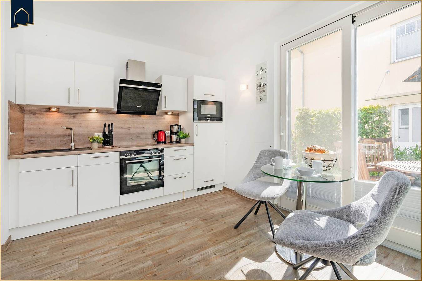 Ganze Wohnung, Wunderschöne Ferienwohnung mit Haffblick und Terrasse in Kamminke, Usedom