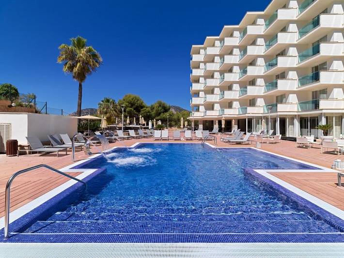 Hôtel pour 2 personnes, avec balcon et jacuzzi ainsi que piscine et sauna dans Camp de Mar - 4