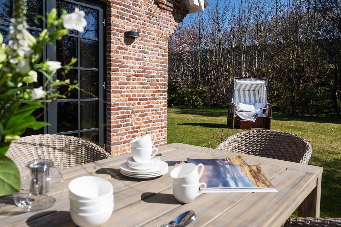 Luxus Ferienhaus Austernperle auf Sylt in Westerland mit Sauna – exklusiver Urlaub nahe Weststrand in Sylt (Gemeinde), Sylt