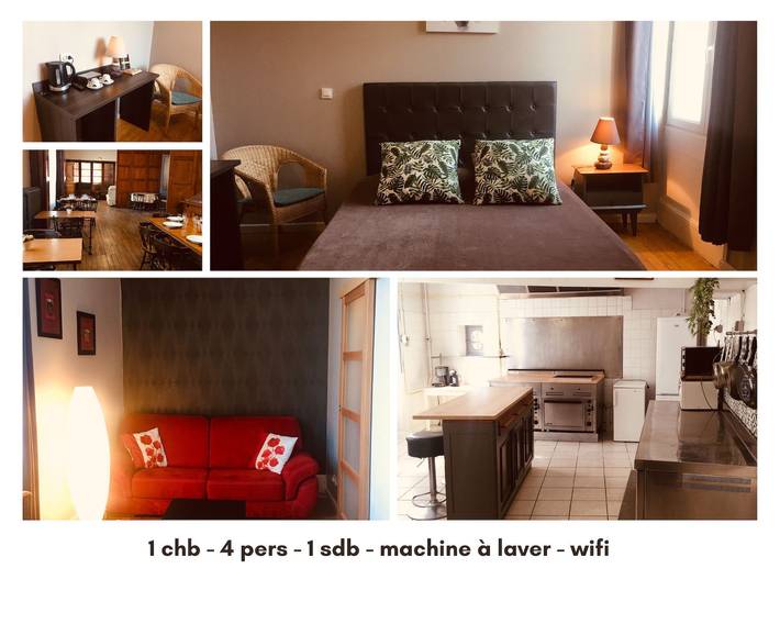 Gîte pour 4 personnes à Écueillé